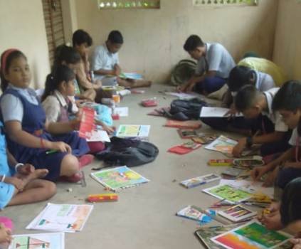 ସ୍ୱାଧୀନତା ଦିବସ ନିମନ୍ତେ ଚିତ୍ରାଙ୍କନ ଓ ରଚନା ପ୍ରତିଯୋଗୀତା ଅନୁଷ୍ଠିତ