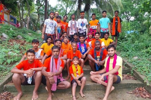 ଯୁବ କାଉଡିଅଙ୍କ ପଦଯାତ୍ରା ଓ ଜଳାଭିଷେକ
