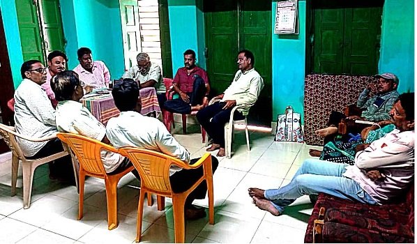 କେନ୍ଦ୍ରାପଡା ଜିଲ୍ଲା ମିଳିତ ଟ୍ରେଡ୍ ୟୁନିୟନ ସମନ୍ୱୟ ସମିତିର ବୈଠକ