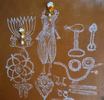 ଘରେ ଘରେ ହେଲା କବାଟ ପୂଜା