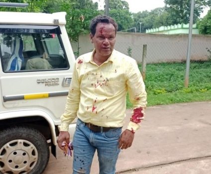 ଦୁର୍ବୃତ୍ତଙ୍କ ଆକ୍ରମଣରେ ଖଜୁରୀପଡ଼ା ଯନ୍ତ୍ରୀ ଗୁରୁତର ଆହତ