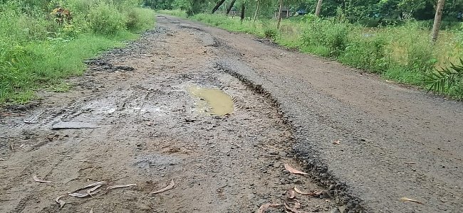 ହାଟଡ଼ିହି କେନାଲ ବନ୍ଧ ରାସ୍ତା ଅବସ୍ଥା ଶୋଚନୀୟ