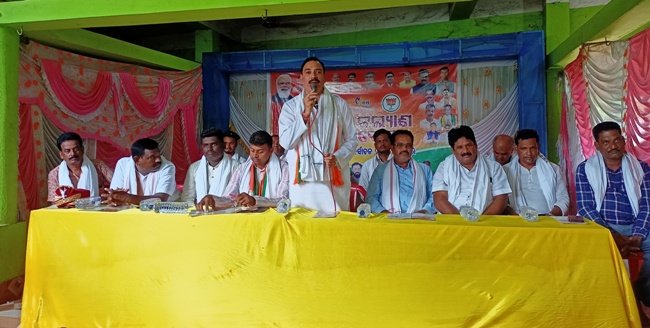 ପାଟପୁର ରେ ବିଜେପିର ଗରିବ କଲ୍ୟାଣଯୋଜନା ସମର୍ଥନ ସମାବେଶ