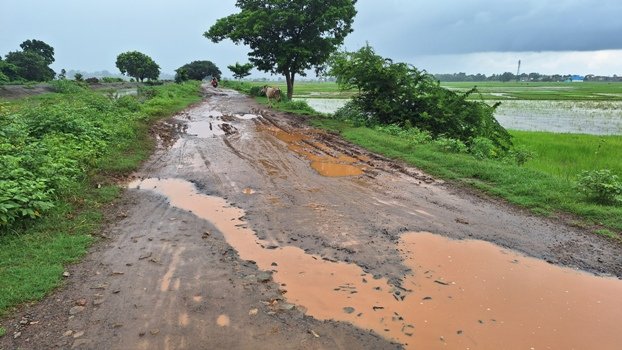 ଅଣା-ପନ୍ଦାଡୋ କେନାଲ ରାସ୍ତାର ଦୁରାବସ୍ଥା, ଯାତାୟତରେ ବାଧା