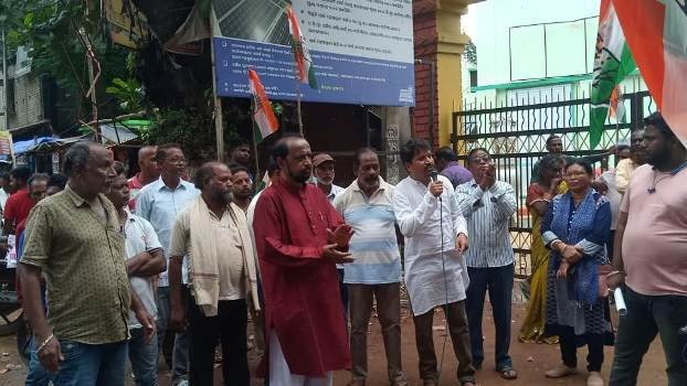 ୯ ଦଫା ଦାବି ନେଇ କରଞ୍ଜିଆ କଂଗ୍ରେସ ର ବ୍ଲକ ଘେରାଉ ଅନୁଷ୍ଠିତ