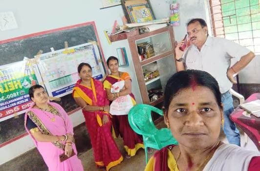 ଜିଲ୍ଲାସ୍ତରୀୟ ପଂଚାୟତ ଅଧିକାରୀଙ୍କ ବୁଥ୍ ପରିଦର୍ଶନ