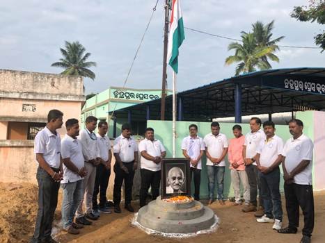 ଛତ୍ରପୁର ପ୍ରେସ କ୍ଳବ ରେ ୭୭ ତମ ସ୍ବାଧୀନତା ଦିବସ ପାଳିତ