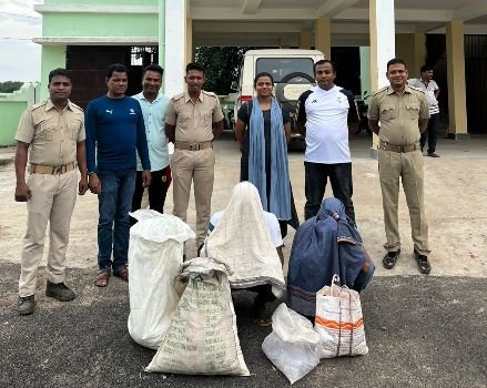 ଭଞ୍ଜନଗର ଅବକାରୀ ବିଭାଗ ଚଢ଼ାଉ ୩ ଗିରଫ