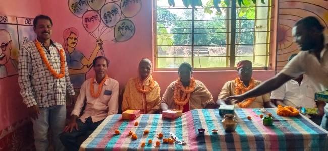 ଦୁଇ ଅଙ୍ଗନୱାଡ଼ି କେନ୍ଦ୍ରକୁ ଉଦ୍ଘାଟନ କଲେ କ୍ଷତ୍ରିୟବରପୁର ସରପଞ୍ଚ