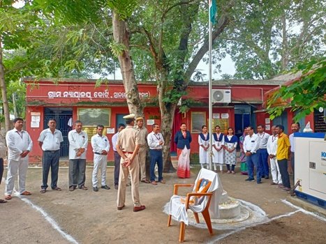 ସାନଖେମୁଣ୍ଡି ରେ ବିଭିନ୍ନ ସ୍ଥାନରେ ୭୭ ତମ ସ୍ବାଧିନତା ଦିବସ ପାଳନ