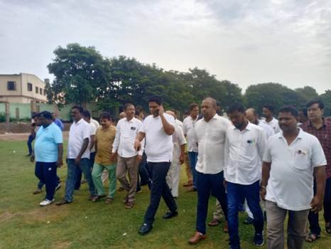 ୫-ଟି ସଚିବଙ୍କ ଗସ୍ତ ନେଇ ସ୍ଥିତି ଅନୁଧ୍ୟାନ କଲେ ରାଜ୍ୟ ସଭା ସାଂସଦ ଓ ଯାଜପୁର ବିଧାୟକ