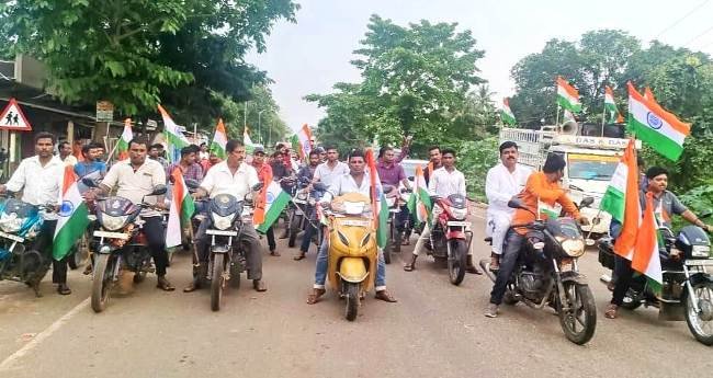 ବନ୍ତ ମଣ୍ଡଳରେ ବିଜେପିର ତ୍ରିରଙ୍ଗା ଯାତ୍ରା