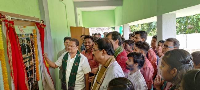 ପିପୁଲସ କଲେଜର ଅତିରିକ୍ତ ଶ୍ରେଣୀ ଗୃହ ଉଦଘାଟିତ