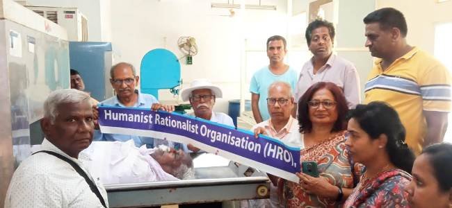 ହେତୁବାଦୀଙ୍କ ଶରୀର ଦାନ