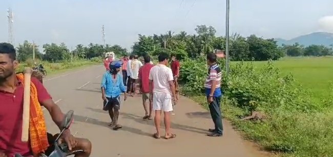 ଅଜଣା ଗାଡି ଧକ୍କାରେ ଅପରିଚିତ ବ୍ୟକ୍ତିଙ୍କ ମୃତୁ୍ୟ