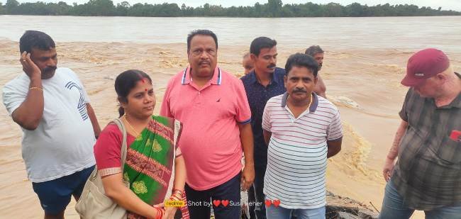 ବନ୍ୟାଞ୍ଚଳ ବୁଲିଲେ ବିଧାୟକ