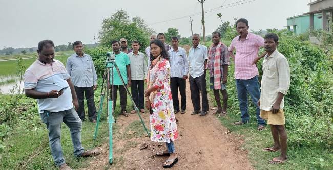 ଗଣ୍ଡଗରା-ଗୋହିରାପଦୀ ରାସ୍ତା ନିିର୍ମାଣ ପାଇଁ ସର୍ଭେ ଆରମ୍ଭ