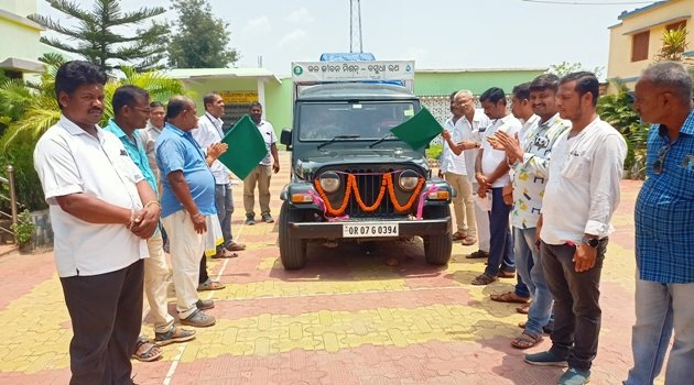 ସାନଖେମୁଣ୍ଡି ରେ ବୁଲିଲା ବସୁଧା ରଥ