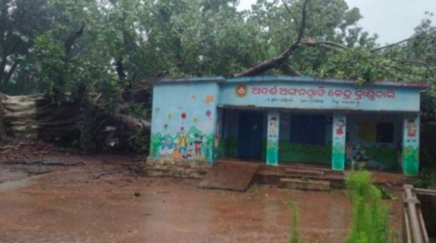 ସମଗ୍ର କନ୍ଧମାଳ ରେ ଲଗାଣ ବର୍ଷା