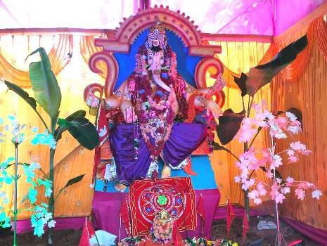 ମଝିପଡାରେ ବିଘ୍ନ ବିନାଶକ ଗଜାନନଙ୍କ ପୂଜା