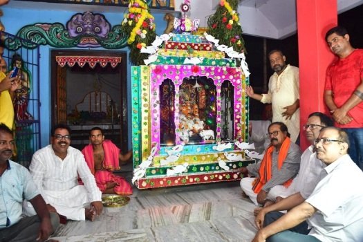 ଶ୍ରୀ ଶ୍ରୀ ନୃସିଂହନାଥଜୀଉଙ୍କ ଝୁଲଣ ଯାତ୍ରା ସମ୍ପନ୍ନ