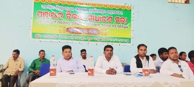 ଜନ ପ୍ରତିନିଧି ମାନଙ୍କର ଜିଲ୍ଲା ସ୍ତରୀୟ ବୈଠକ