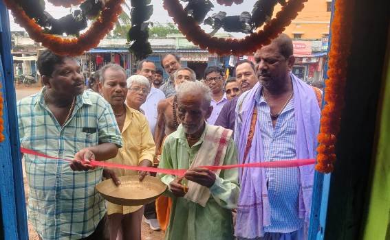 ଗଂଜାମ ବଡ଼ବଜ଼ାର ଜଗନ୍ନାଥ ମନ୍ଦିରର କାର୍ଯ୍ୟାଳୟ ଉଦଘାଟିତି
