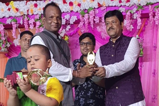 ବାଲିଗୁଡା ବନଖଣ୍ଡ କାର୍ଯ୍ୟାଳୟ ରେ ଗଣେଶ ପୂଜା ଉପଲକ୍ଷେ ସାଂସ୍କୃତିକ କାର୍ଯ୍ୟକ୍ରମ ଅନୁଷ୍ଠିତ