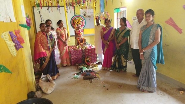 ଡ. ଦେବ ମହାନ୍ତି ପବ୍ଲିକ ସ୍କୁଲରେ ନିଆରା ଢଙ୍ଗରେ ଗଣେଶ ପୂଜା