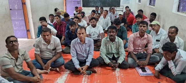 ମତାବାଜ ଠାରେ ଶାଳଣିଆ ମଣ୍ଡଳ ବିଜେପିର ବୁଥ ପ୍ରତିନିଧିଙ୍କ ବୈଠକ