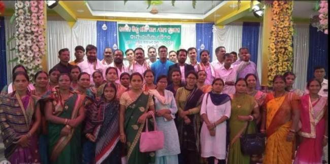 ଜିଲ୍ଲା ସମିତିସଭ୍ୟ ସଭ୍ୟା ମହାସଂଘର କାର୍ଯ୍ୟକାରିଣୀ ବୈଠକ