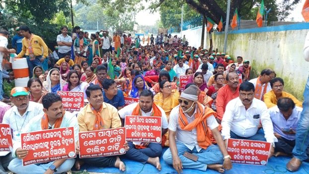ଟାଟା ପାୱାରର ଶୋଷଣ ନୀତି ପ୍ରତିବାଦରେ ରଣହୁଙ୍କାର ଦେଲେ ମାନସ ଦତ୍ତ