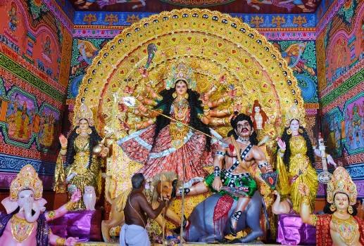 ନୟାହାଟ ରେ ସାର୍ବଜନୀନ ଦୂର୍ଗାପୂଜା ଆରମ୍ଭ