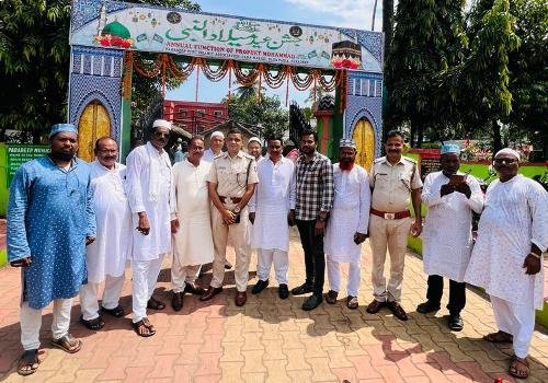 ମହାପୁରୁଷ ମହମ୍ମଦଙ୍କ ୧୪୪୫ତମ ଜୟନ୍ତୀ ଉପଲକ୍ଷେ ଶୋଭାଯାତ୍ରା