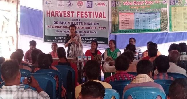 ଏସ.ଡବ୍ଲୁ.ଡବ୍ଲୁ. ଏସ ଅନୁଷ୍ଠାନ ତରଫରୁ ମାଣ୍ଡିଆ ଅମଳ ପର୍ବ ଅନୁଷ୍ଠିତ