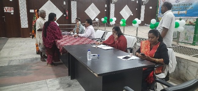 କେନ୍ଦ୍ରାପଡାରେ ମିଳିତ ଅଭିଯୋଗ ଶୁଣାଣି ଶିବିର