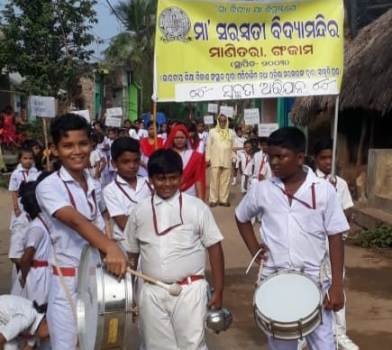 ବିଦ୍ୟା ମନ୍ଦିର ପକ୍ଷରୁ ସ୍ୱଚ୍ଛତା ସଚେତନତା ଅଭିଯାନ