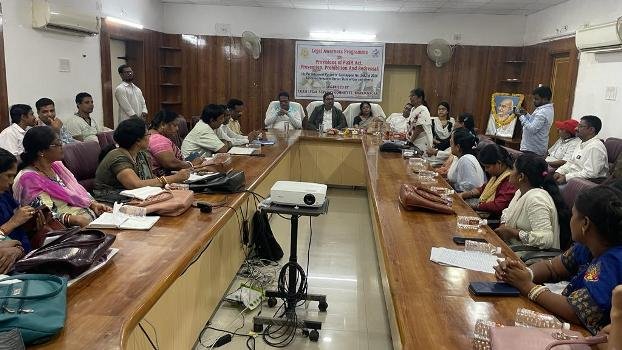 କର୍ମକ୍ଷେତ୍ରରେ ମହିଳାଙ୍କ ଯୌନ ନିର୍ଯ୍ୟାତନା ପ୍ରତିରୋଧ ସଚେତନତା କର୍ମଶାଳା