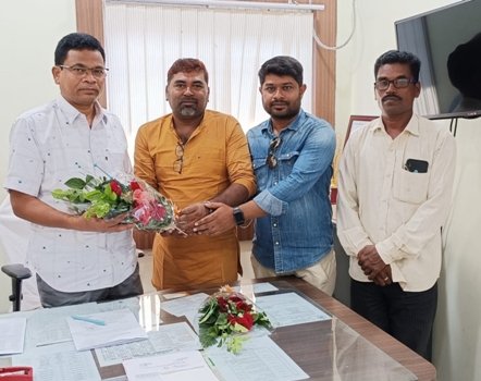 ନୂତନ କାର୍ଯ୍ୟ ନିର୍ବାହୀ ଅଧିକାରୀଙ୍କ ଦାୟୀତ୍ଵ ଗ୍ରହଣ ।
