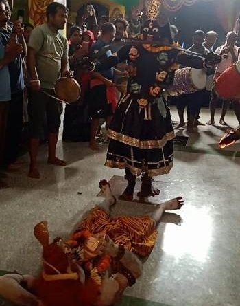 ଭୋଦର ରେ ପାହାନ୍ତି କାଳିକା ନୃତ୍ୟ ଓ ଭସାଣି ଉତ୍ସବ