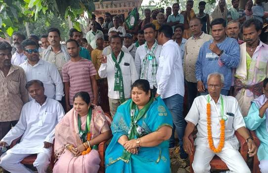 ବିଜେଡିର ୬୦ ନଂ ଜୋନରେ ପଥପ୍ରାନ୍ତ ସଭା ଜନସମ୍ପର୍କ ପଦଯାତ୍ରା