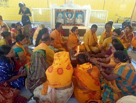 ବ୍ରହ୍ମହପୁର ଗାୟତ୍ରୀ ଶକ୍ତି ପୀଠରେ ନବରାତ୍ରି ପୂଜାର ପୂର୍ଣ୍ଣାହୁତି