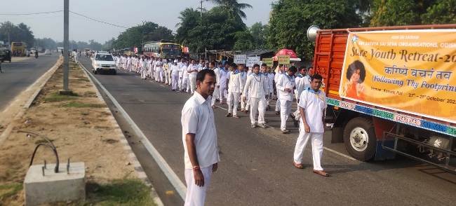 ସତ୍ୟସାଇ ସେବା ସଂଗଠନ ଦ୍ଵାରା ନୈତିକ ମୂଲ୍ୟବୋଧର ବାର୍ତ୍ତା ନେଇ ବିଶାଳ ଶୋଭାଯାତ୍ରା