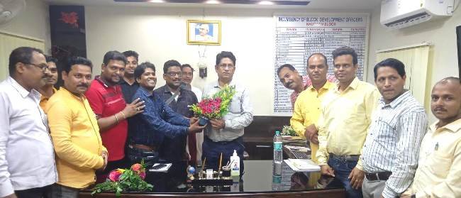 ନାଉଗାଁ ବ୍ଳକରେ ନୂତନ ବିଡିଓଙ୍କ ଯୋଗଦାନ