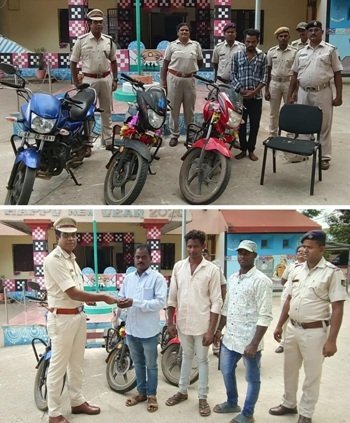 ଓଡ଼ିଶା-ଆନ୍ଧ୍ର ସୀମାନ୍ତ’ରେ ବାଇକ୍ ଚୋରୀ ରାକେଟକୁ ଧରିଲା ପୋଲିସ