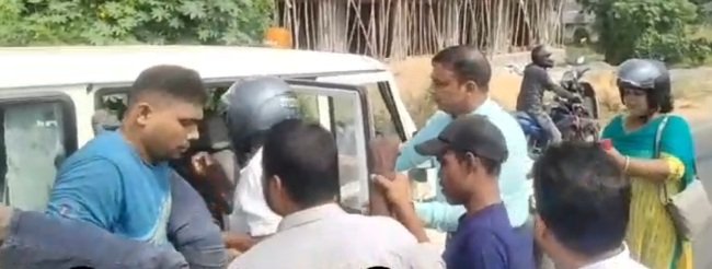 ମାନବିକତାର ପରିଚୟ ଦେଲେ ଡିଏସପି ଜ୍ୟୋତିରଞ୍ଜନ