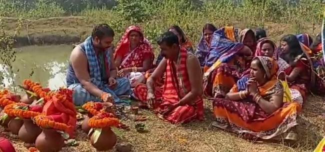 ମା ଅମ୍ବିକା ଙ୍କ ବାର୍ଷିକ ମନ୍ଦିର ପ୍ରତିଷ୍ଠା ଉତ୍ସବ ପାଳିତ