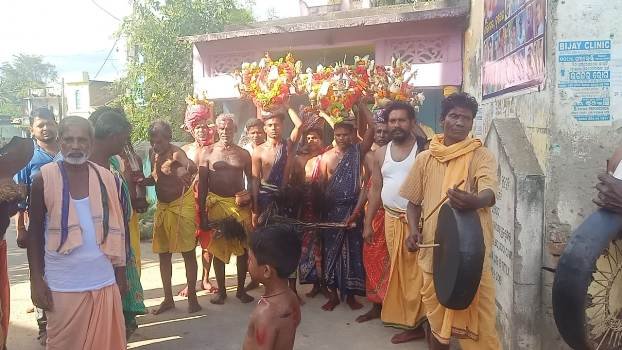କୃଷ୍ଣଛାଇ ଗ୍ରାମରେ ଓଷା କୋଠୀ ଯାତ୍ରା ଉଦଯାପିତ