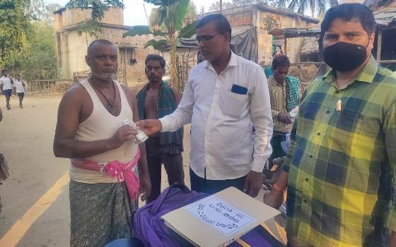 ଖବର ପ୍ରକାଶ ପାଇବାପରେ ମିଳିଲା ହରିଶ୍ଚନ୍ଦ୍ର ସହାୟତା