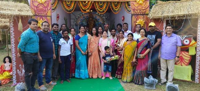 ନିଆରା ଢଙ୍ଗରେ ଗଜଲକ୍ଷ୍ମୀ ପୂଜା ପାଳନ